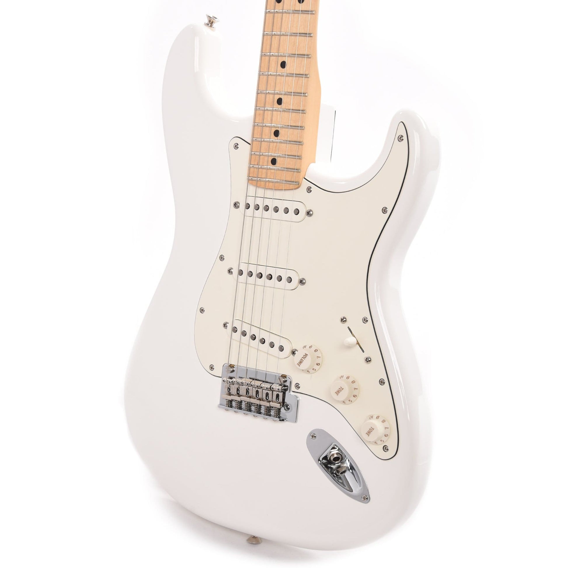 Fender Player Stratocaster Polar White Electric Guitars / Solid Body