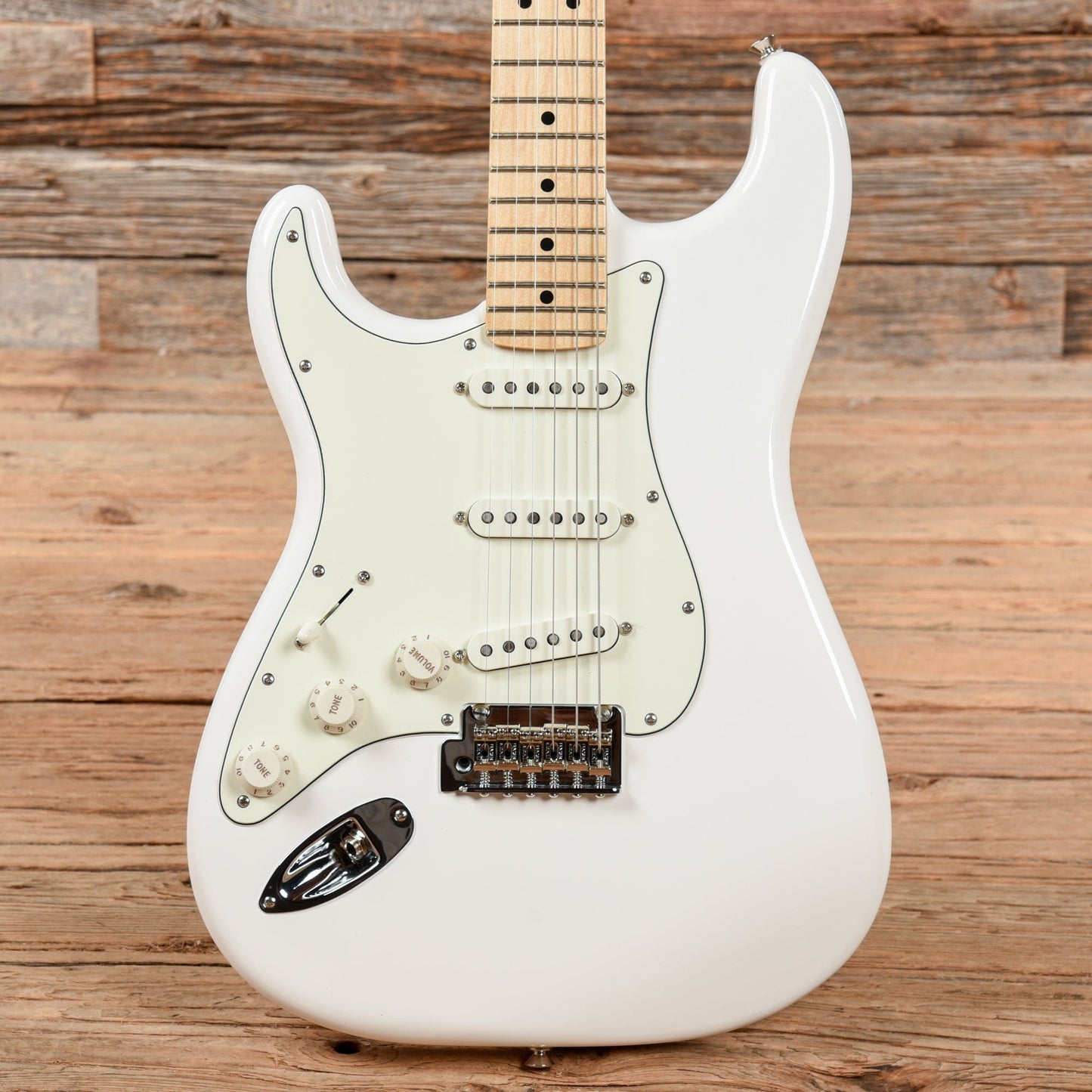 Fender Player Stratocaster Polar White 2021 LEFTY Electric Guitars / Solid Body