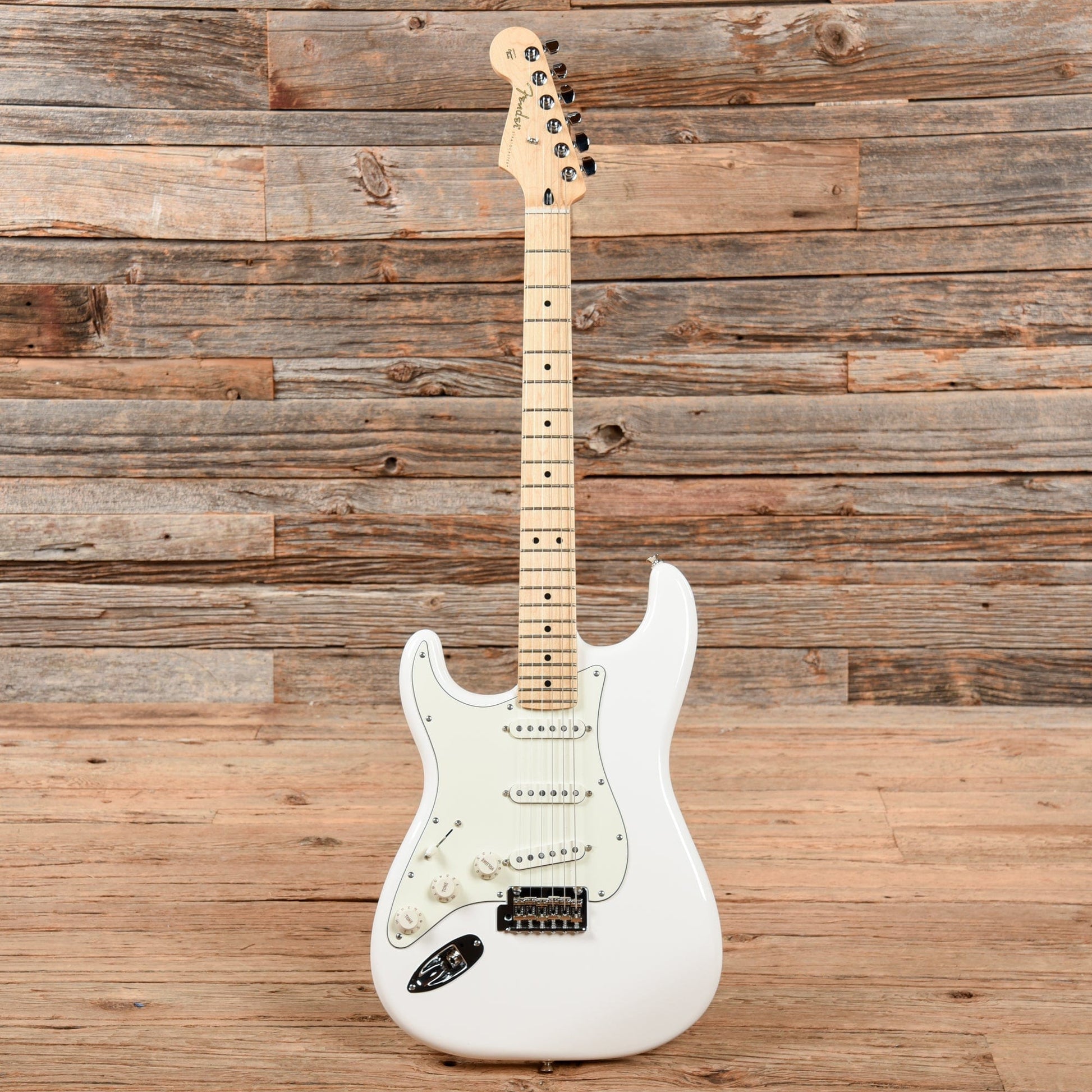 Fender Player Stratocaster Polar White 2021 LEFTY Electric Guitars / Solid Body