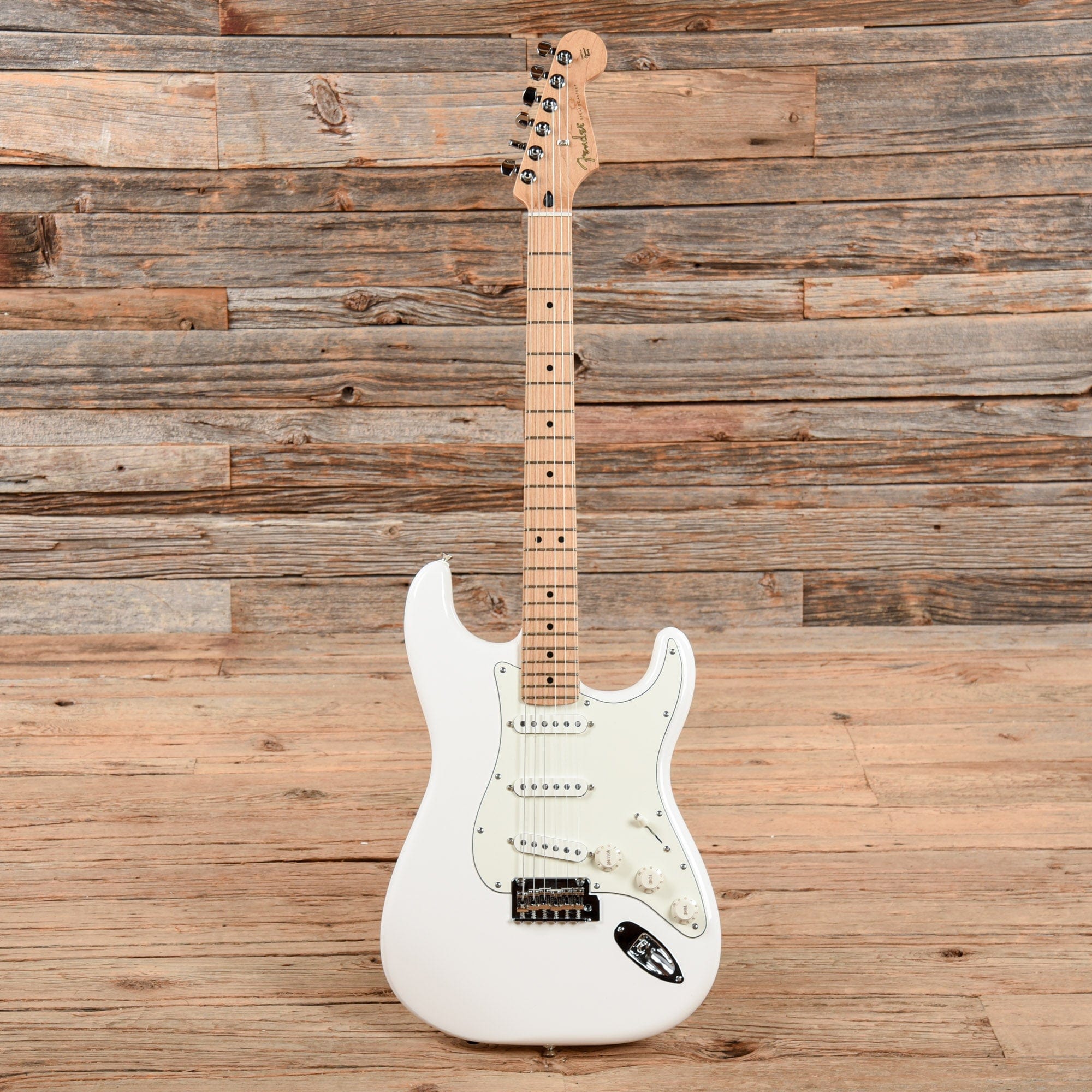 Fender Player Stratocaster Polar White Electric Guitars / Solid Body