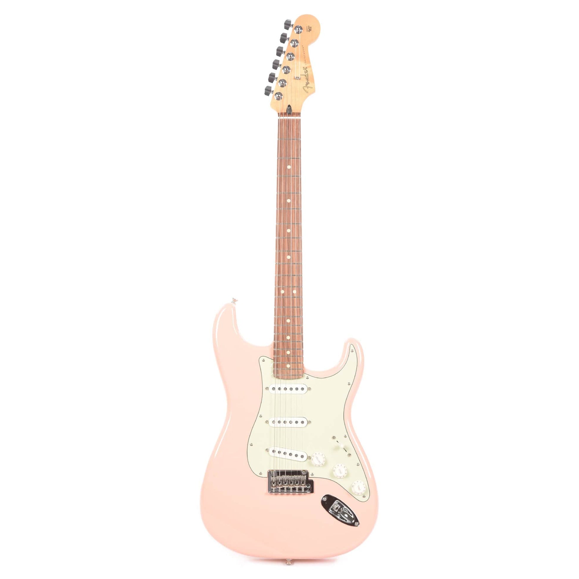 Fender Player Stratocaster Shell Pink w/3-Ply Mint Pickguard Electric Guitars / Solid Body