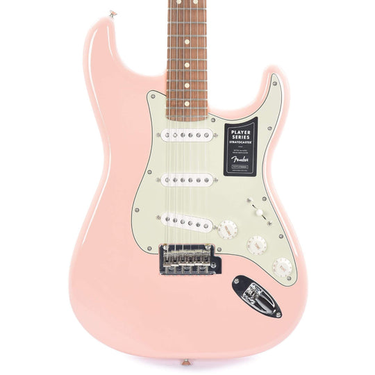 Fender Player Stratocaster Shell Pink w/3-Ply Mint Pickguard Electric Guitars / Solid Body