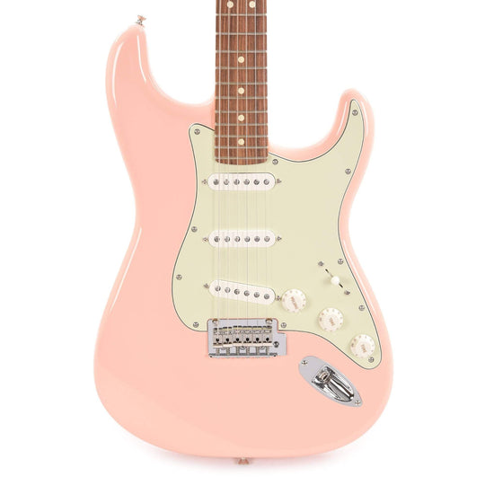 Fender Player Stratocaster Shell Pink w/3-Ply Mint Pickguard Electric Guitars / Solid Body