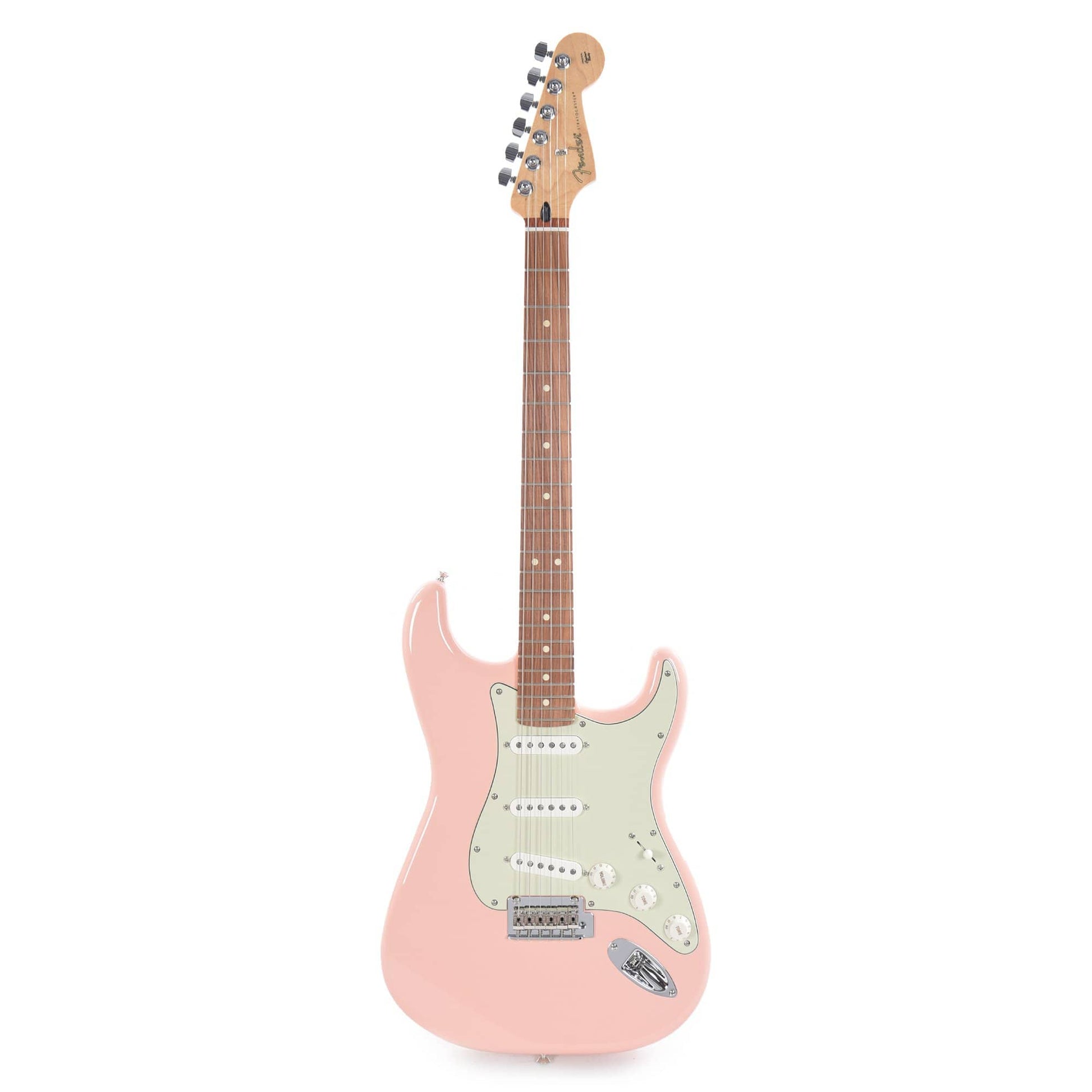 Fender Player Stratocaster Shell Pink w/3-Ply Mint Pickguard Electric Guitars / Solid Body