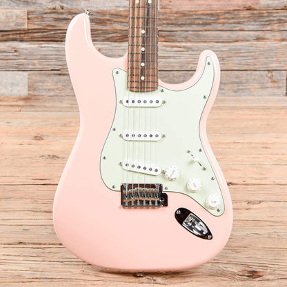 Fender Player Stratocaster Shell Pink w/3-Ply Mint Pickguard Electric Guitars / Solid Body