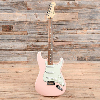 Fender Player Stratocaster Shell Pink w/3-Ply Mint Pickguard Electric Guitars / Solid Body