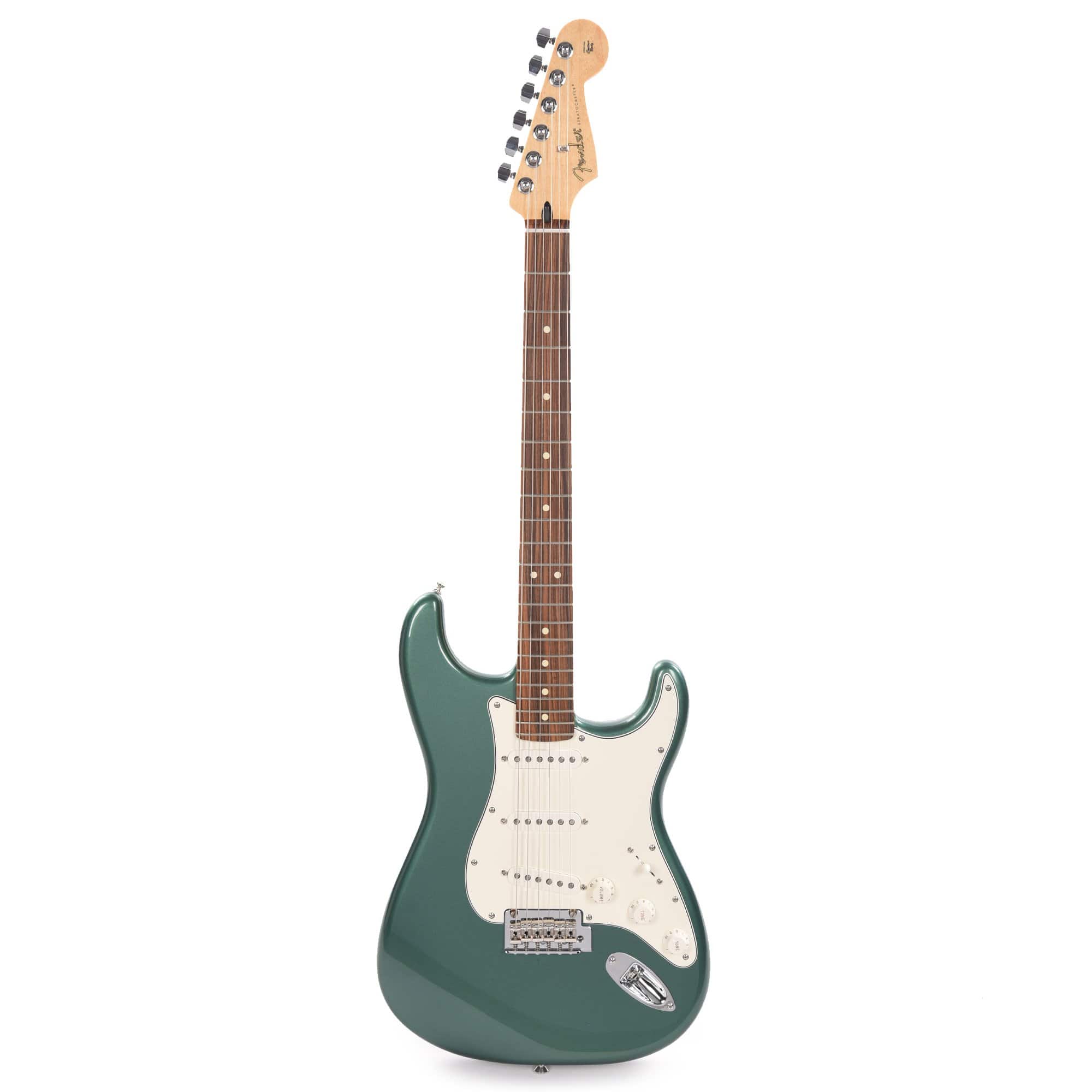 Fender Player Stratocaster Sherwood Green Metallic w/3-Ply Parchment Pickguard Electric Guitars / Solid Body