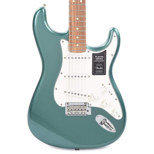 Fender Player Stratocaster Sherwood Green Metallic w/3-Ply Parchment Pickguard Electric Guitars / Solid Body