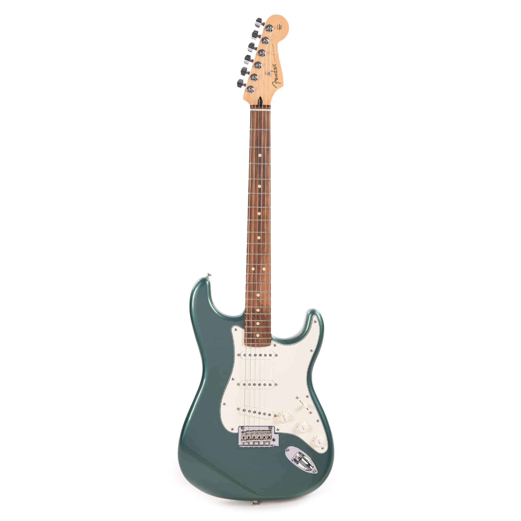 Fender Player Stratocaster Sherwood Green Metallic w/3-Ply Parchment Pickguard Electric Guitars / Solid Body