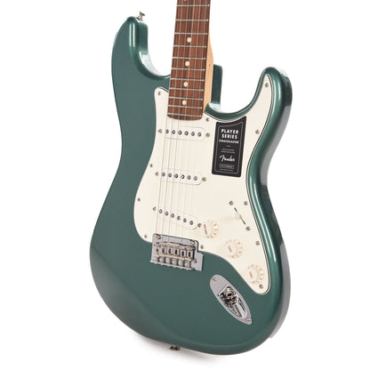 Fender Player Stratocaster Sherwood Green Metallic w/3-Ply Parchment Pickguard Electric Guitars / Solid Body