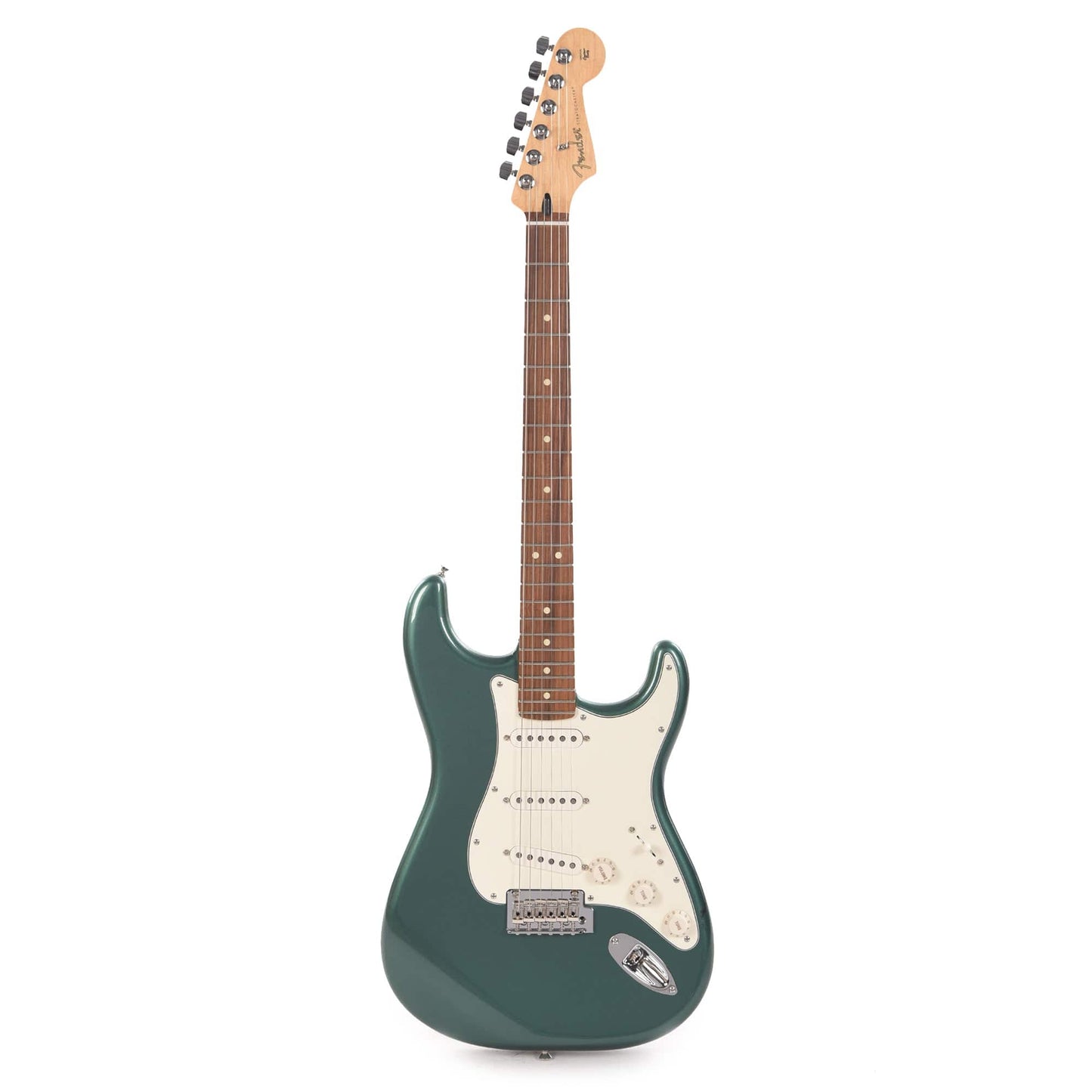Fender Player Stratocaster Sherwood Green Metallic w/3-Ply Parchment Pickguard Electric Guitars / Solid Body