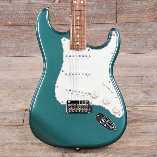 Fender Player Stratocaster Sherwood Green Metallic w/3-Ply Parchment Pickguard Electric Guitars / Solid Body