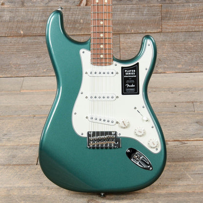 Fender Player Stratocaster Sherwood Green Metallic w/3-Ply Parchment Pickguard Electric Guitars / Solid Body
