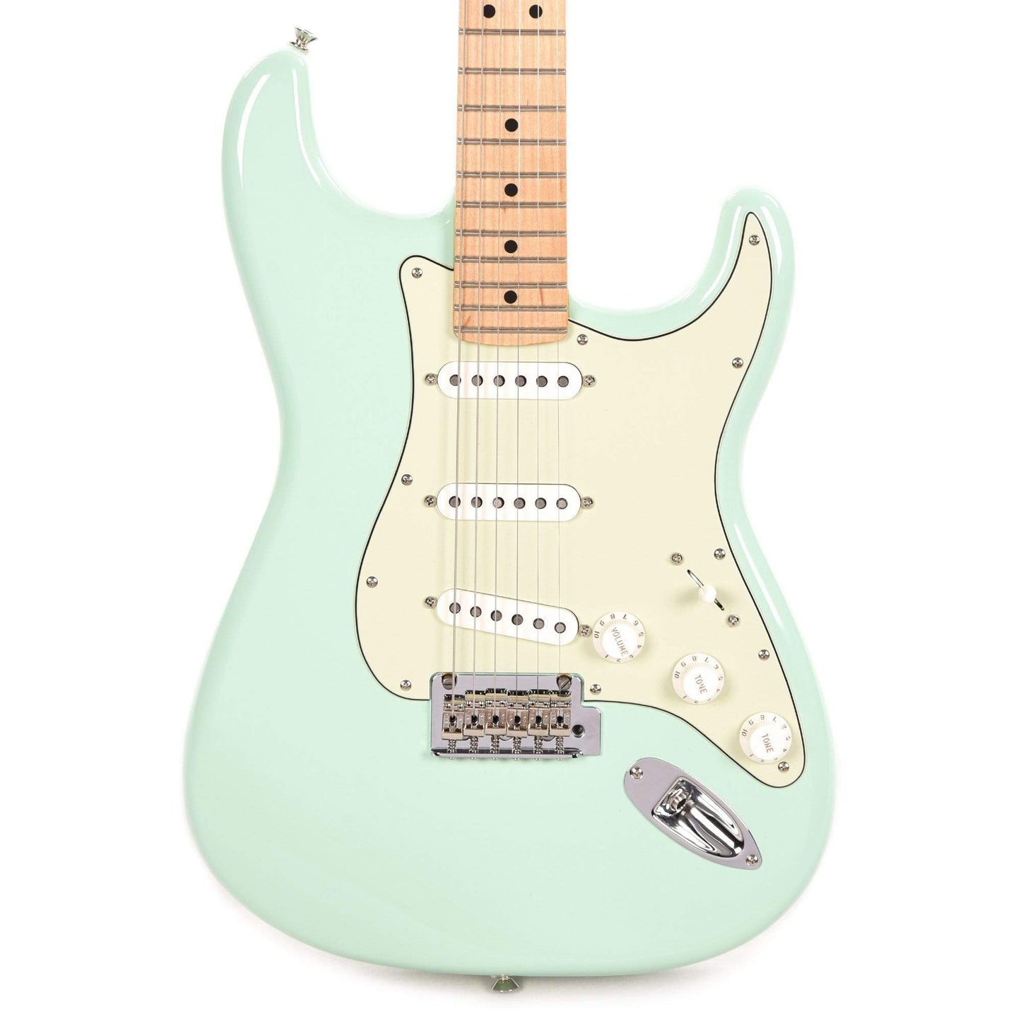 Fender Player Stratocaster Surf Green w/3-Ply Mint Pickguard Electric Guitars / Solid Body