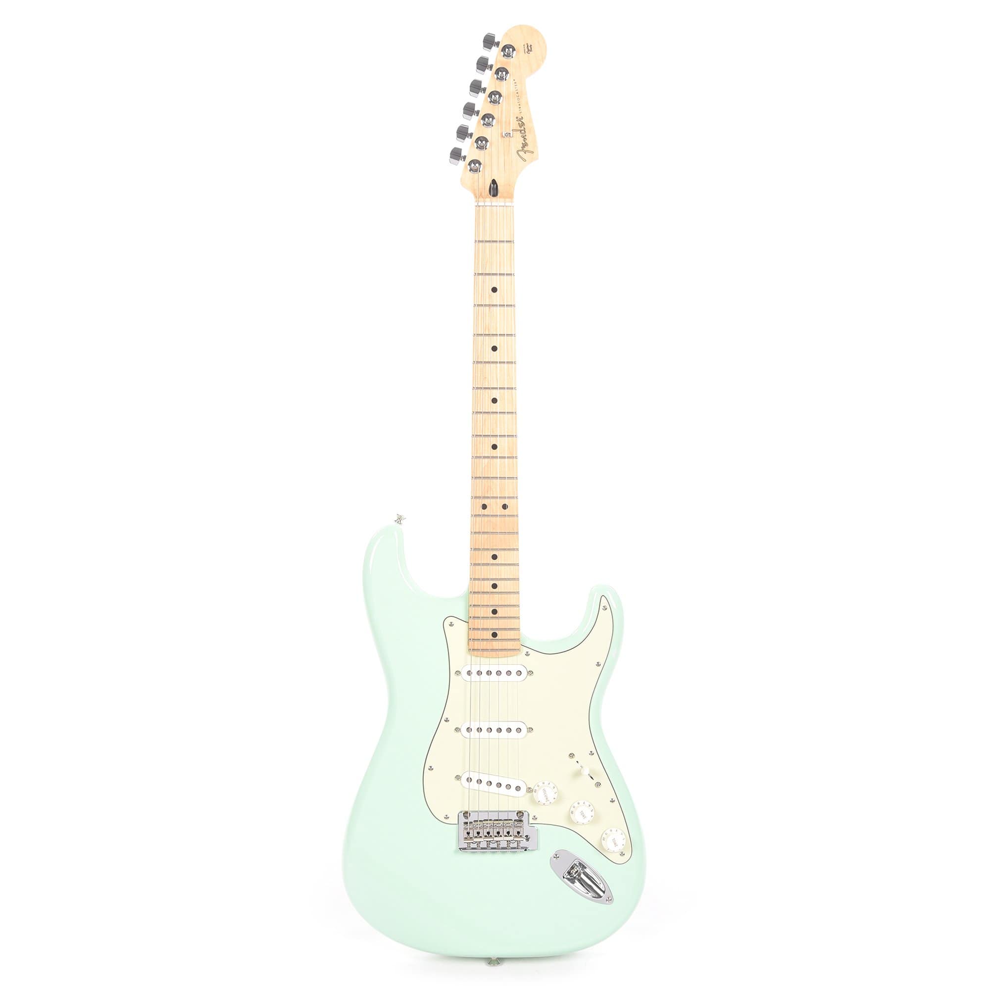 Fender Player Stratocaster Surf Green w/3-Ply Mint Pickguard Electric Guitars / Solid Body
