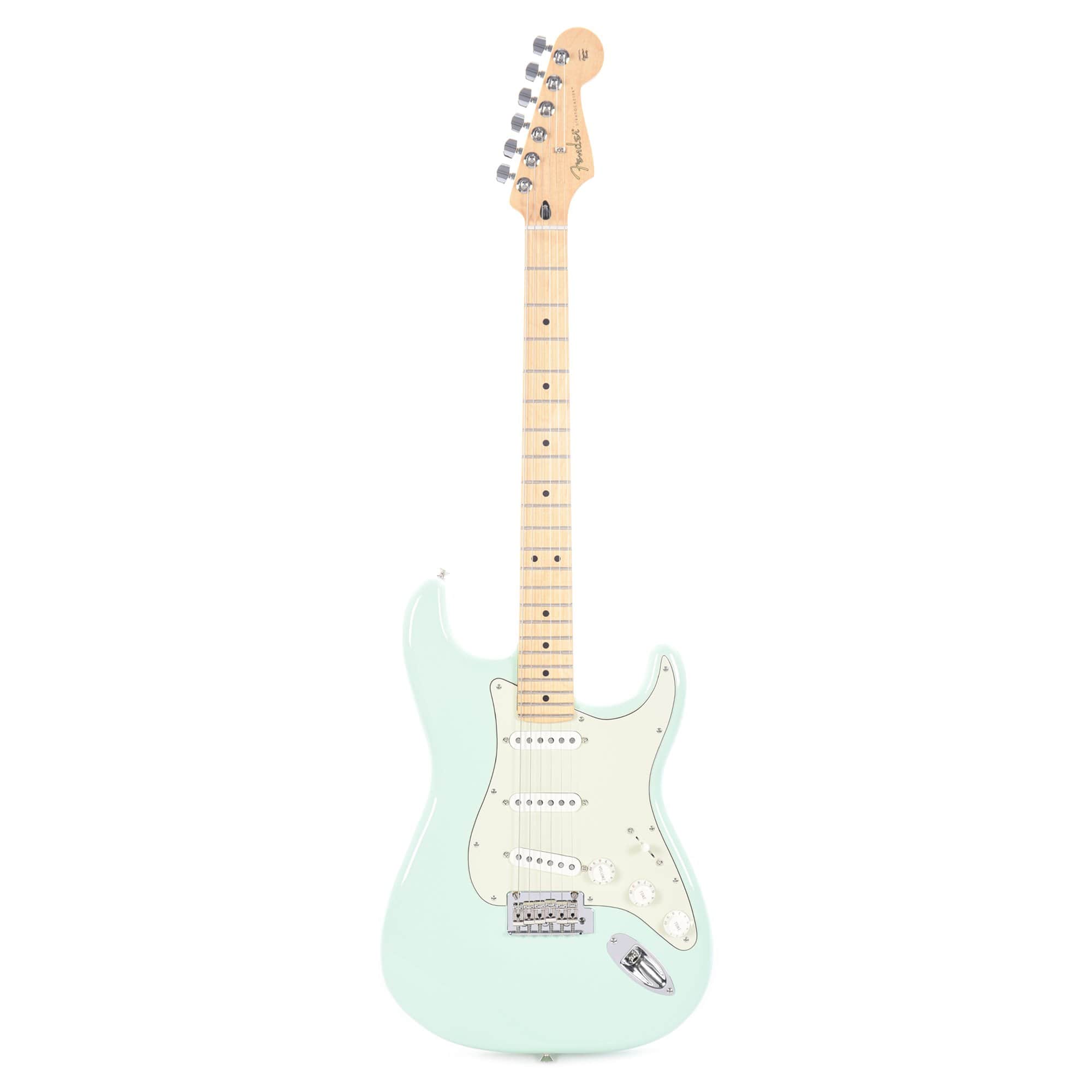 Fender Player Stratocaster Surf Green w/3-Ply Mint Pickguard Electric Guitars / Solid Body