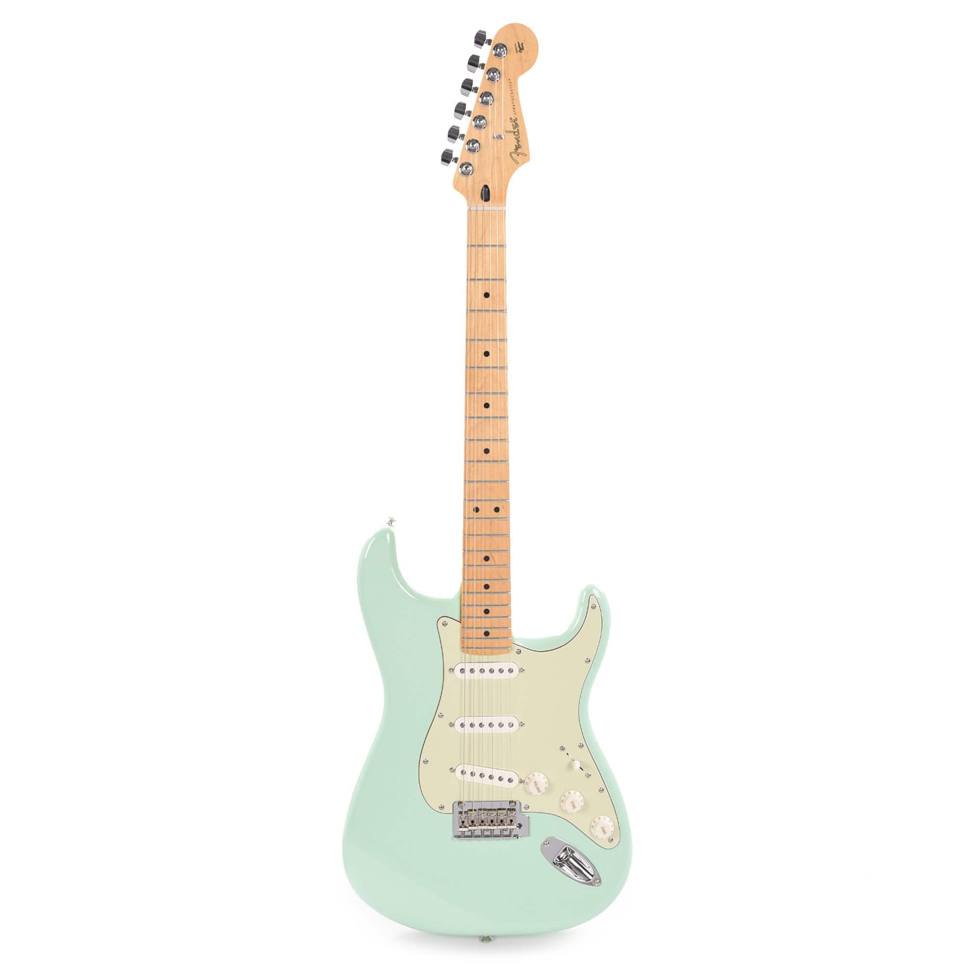 Fender Player Stratocaster Surf Green w/3-Ply Mint Pickguard Electric Guitars / Solid Body