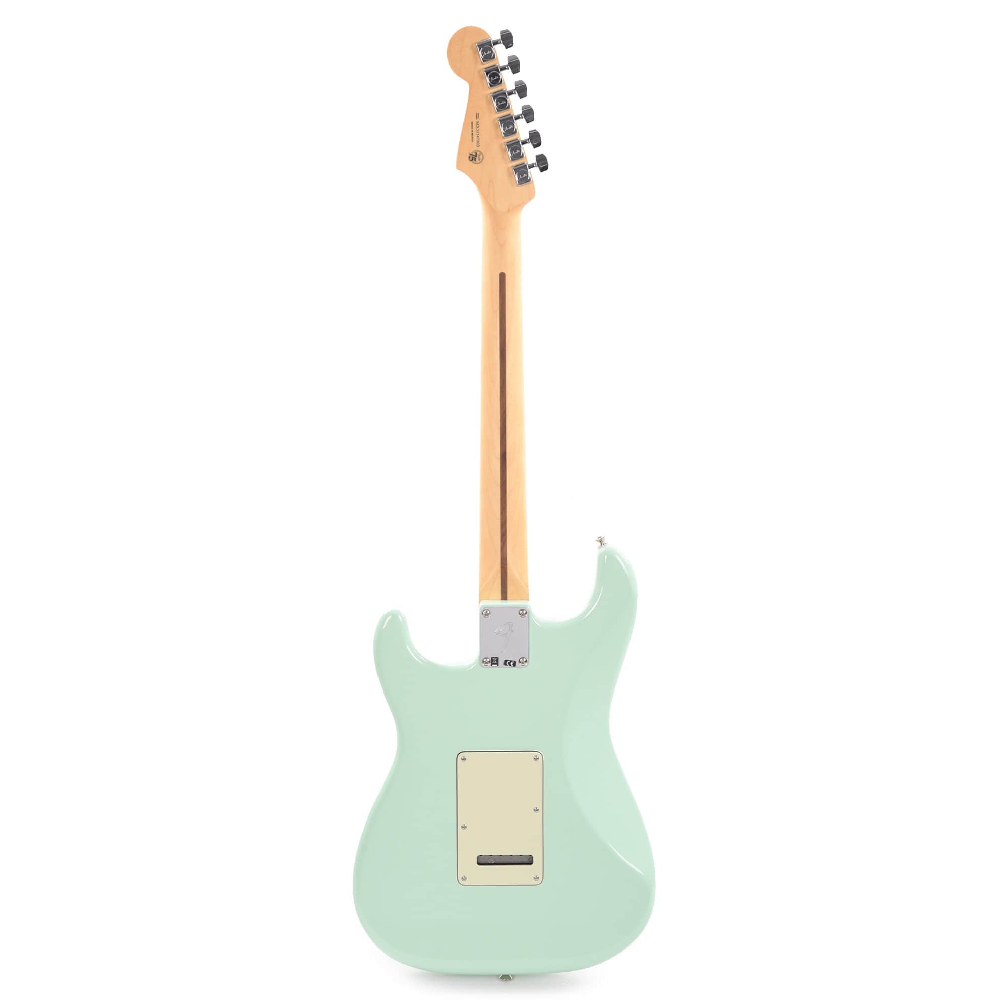 Fender Player Stratocaster Surf Green w/3-Ply Mint Pickguard Electric Guitars / Solid Body