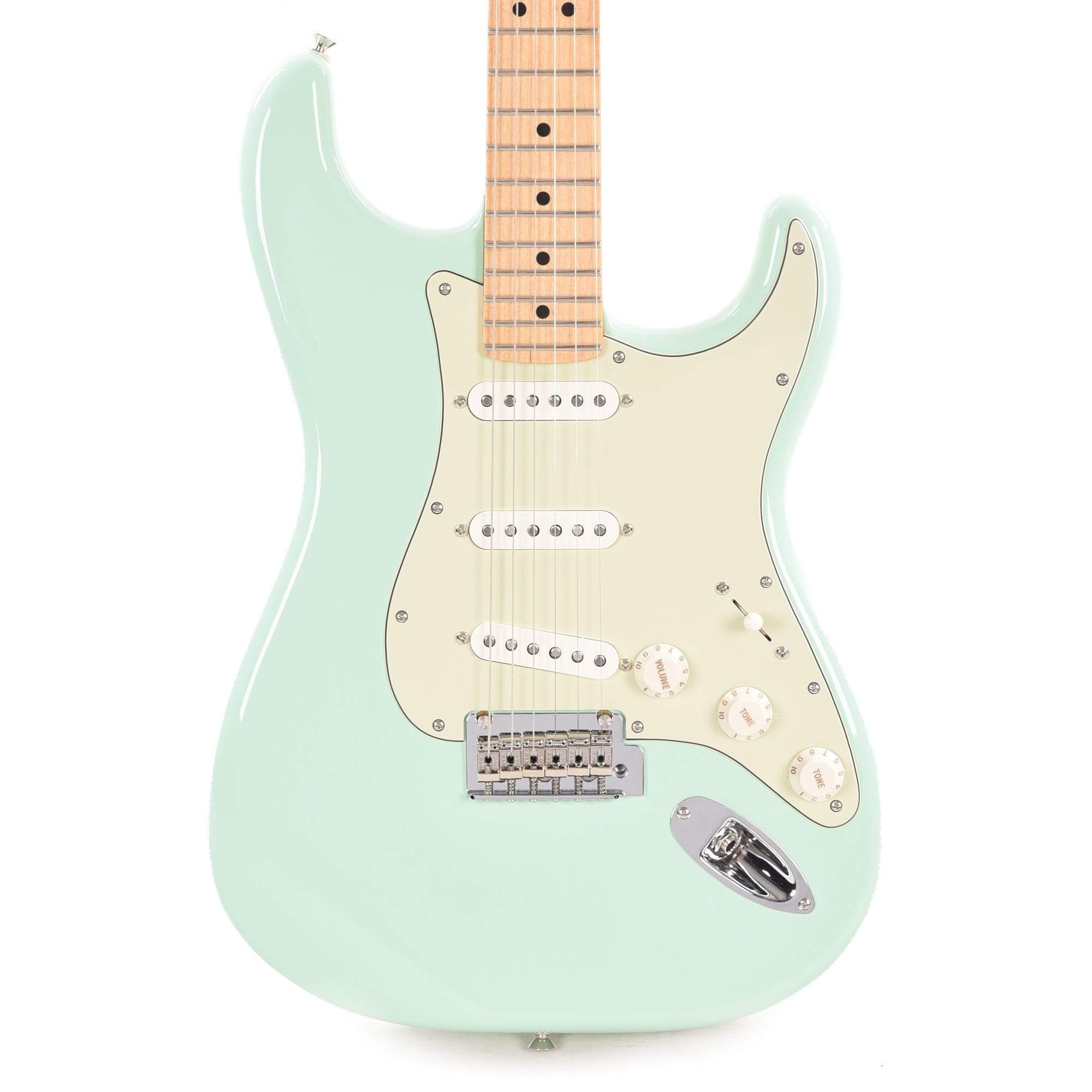 Fender Player Stratocaster Surf Green w/3-Ply Mint Pickguard Electric Guitars / Solid Body