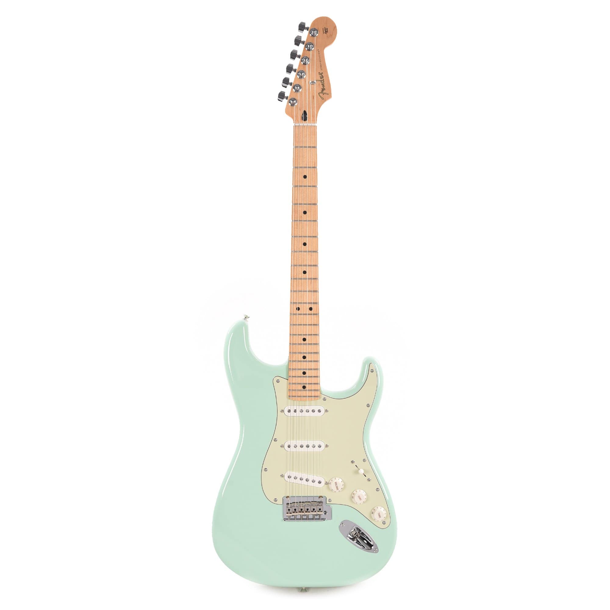 Fender Player Stratocaster Surf Green w/3-Ply Mint Pickguard Electric Guitars / Solid Body