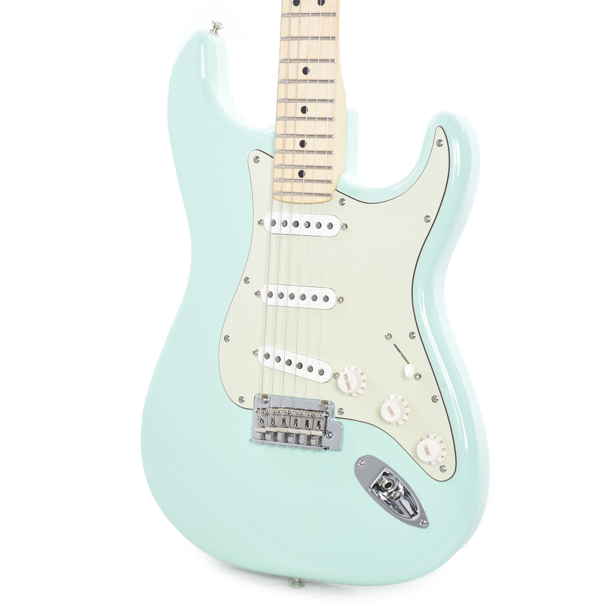Fender Player Stratocaster Surf Green w/3-Ply Mint Pickguard Electric Guitars / Solid Body
