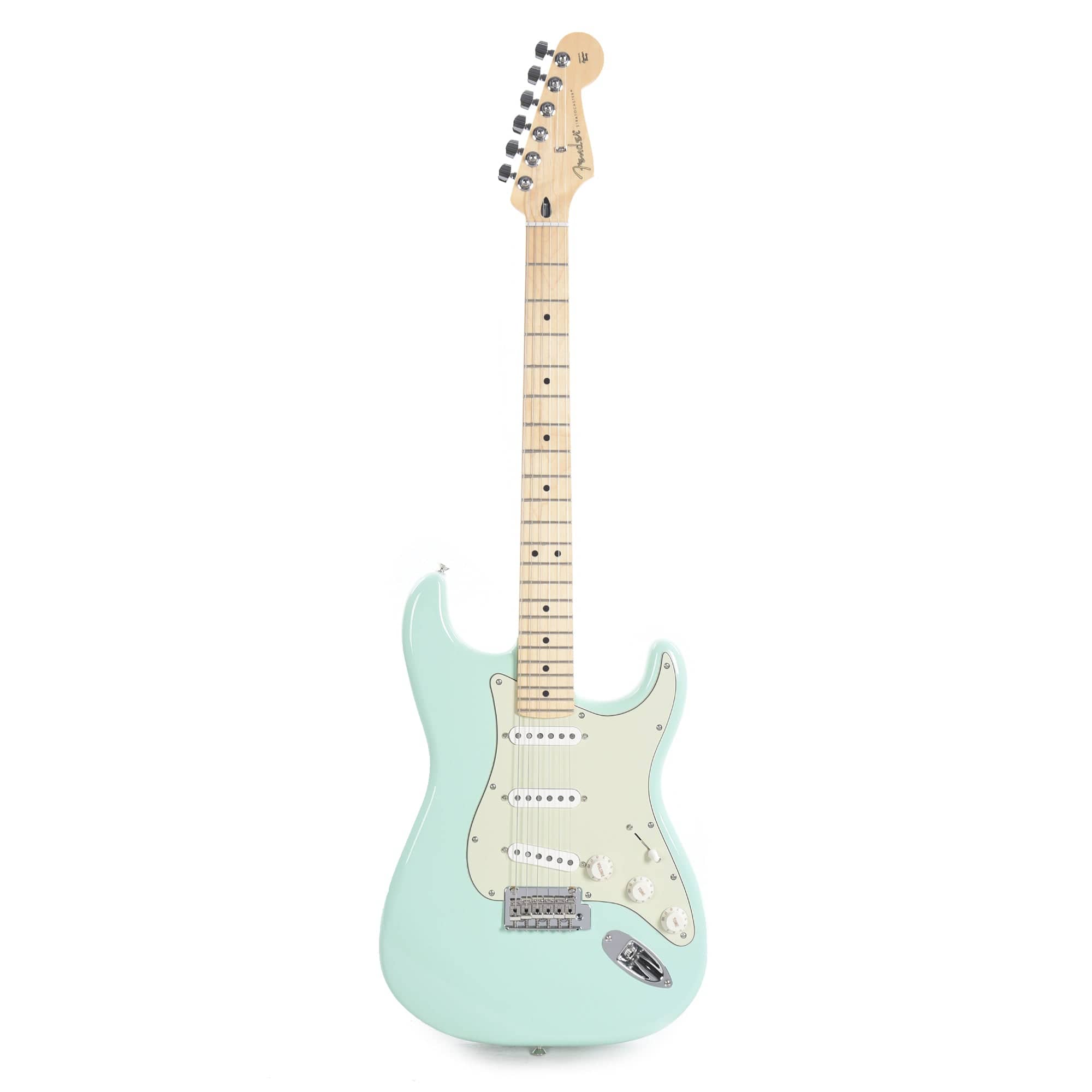 Fender Player Stratocaster Surf Green w/3-Ply Mint Pickguard Electric Guitars / Solid Body
