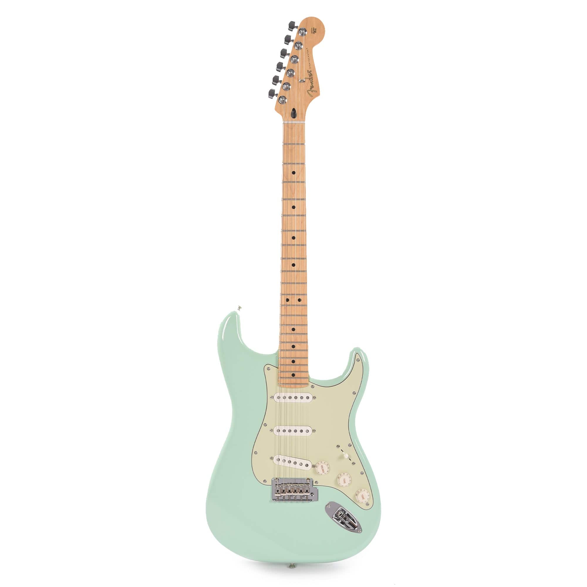 Fender Player Stratocaster Surf Green w/3-Ply Mint Pickguard Electric Guitars / Solid Body