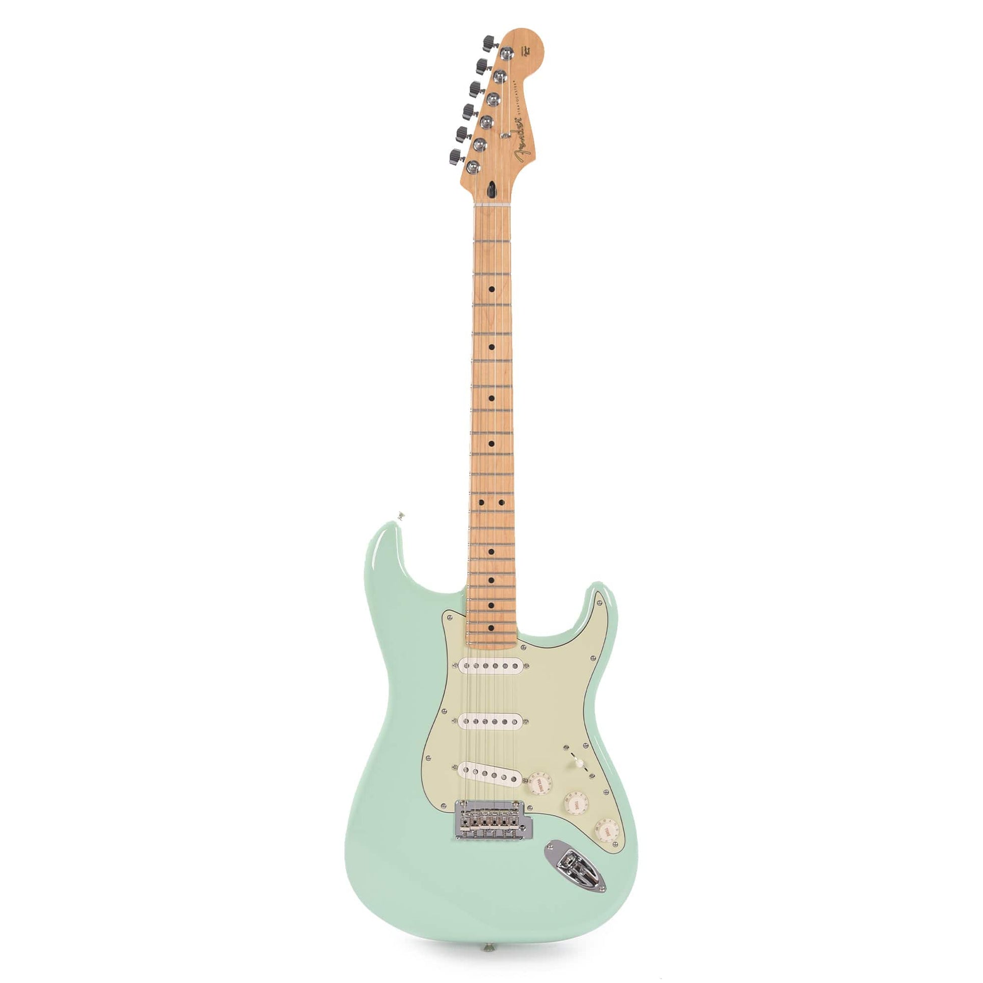Fender Player Stratocaster Surf Green w/3-Ply Mint Pickguard Electric Guitars / Solid Body