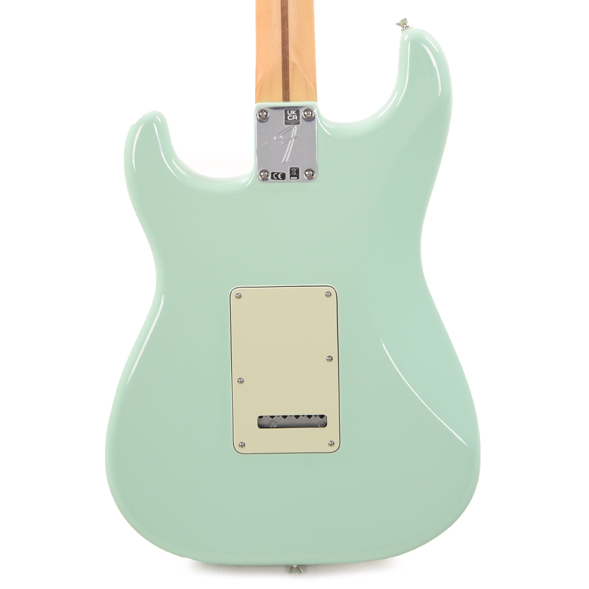Fender Player Stratocaster Surf Green w/3-Ply Mint Pickguard – Chicago ...