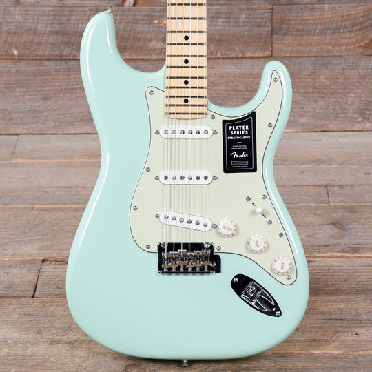 Fender Player Stratocaster Surf Green w/3-Ply Mint Pickguard Electric Guitars / Solid Body