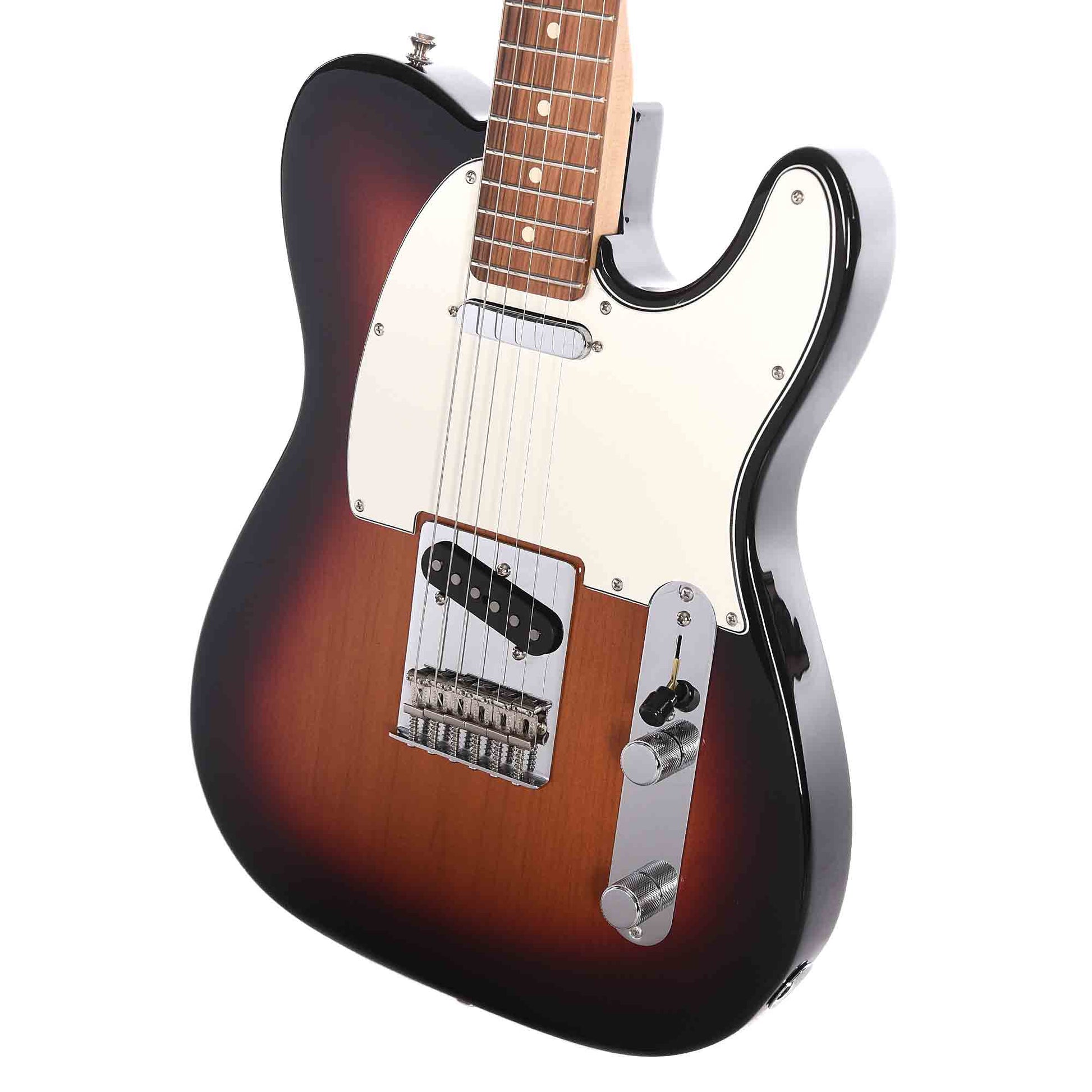 Fender Player Telecaster 3-Color Sunburst Bundle w/Fender Molded Hardshell Case Electric Guitars / Solid Body