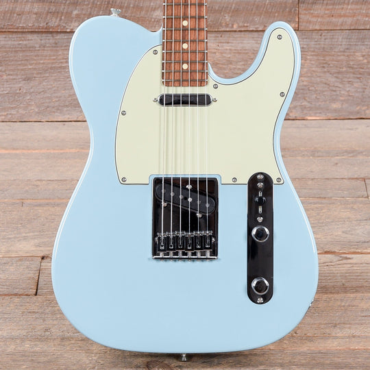 Fender Player Telecaster Daphne Blue w/3-Ply Mint Pickguard Electric Guitars / Solid Body