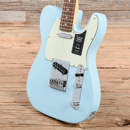 Fender Player Telecaster Daphne Blue w/3-Ply Mint Pickguard Electric Guitars / Solid Body