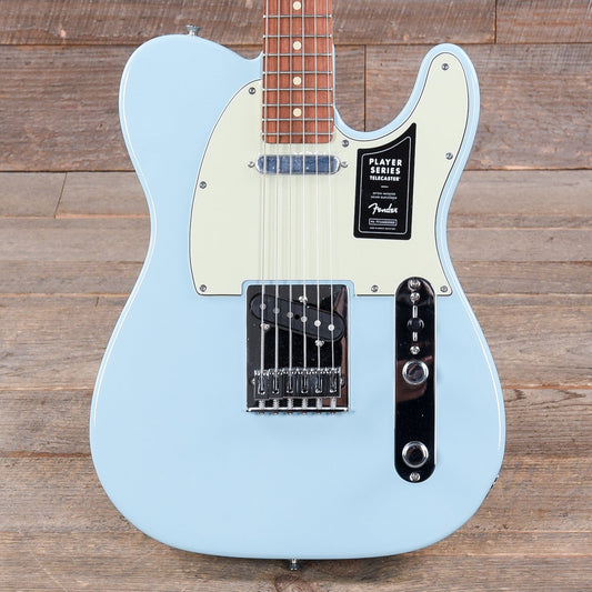 Fender Player Telecaster Daphne Blue w/3-Ply Mint Pickguard Electric Guitars / Solid Body