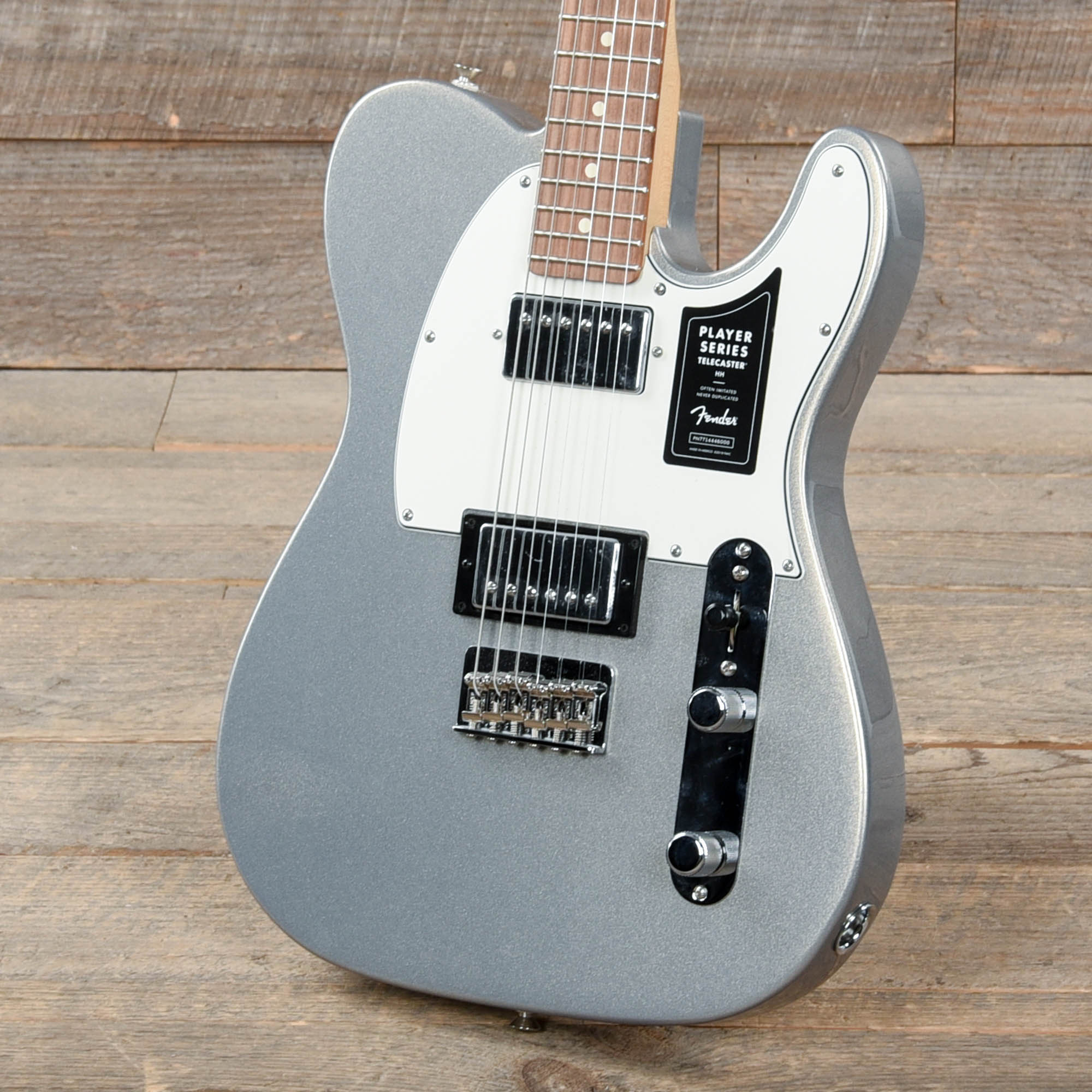 Fender Player Telecaster HH Silver Electric Guitars / Solid Body