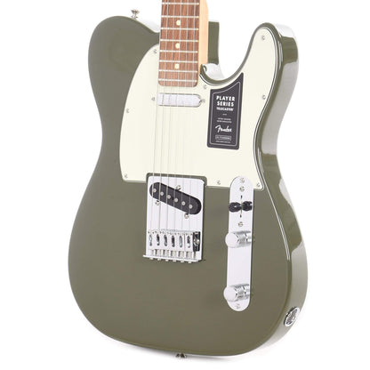 Fender Player Telecaster Olive w/3-Ply Mint Pickguard Electric Guitars / Solid Body