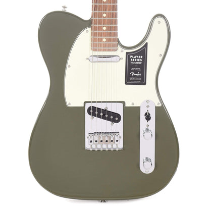 Fender Player Telecaster Olive w/3-Ply Mint Pickguard Electric Guitars / Solid Body