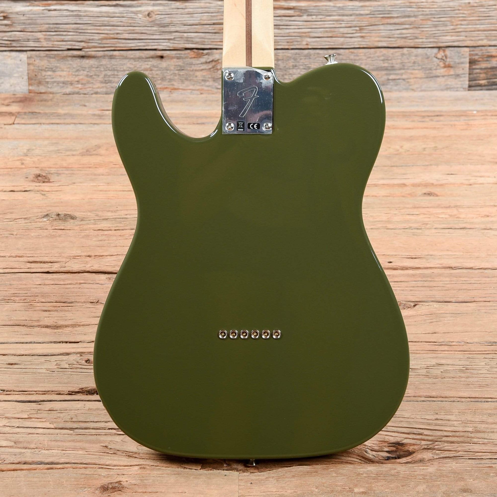 Fender Player Telecaster Olive w/3-Ply Mint Pickguard Electric Guitars / Solid Body