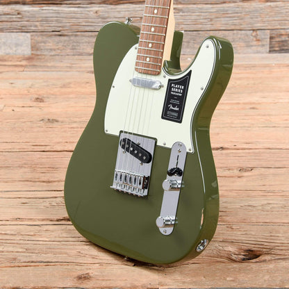 Fender Player Telecaster Olive w/3-Ply Mint Pickguard Electric Guitars / Solid Body