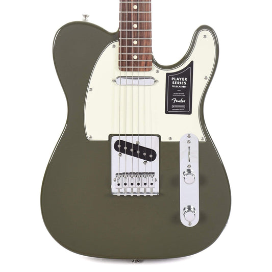 Fender Player Telecaster Olive w/3-Ply Mint Pickguard Electric Guitars / Solid Body