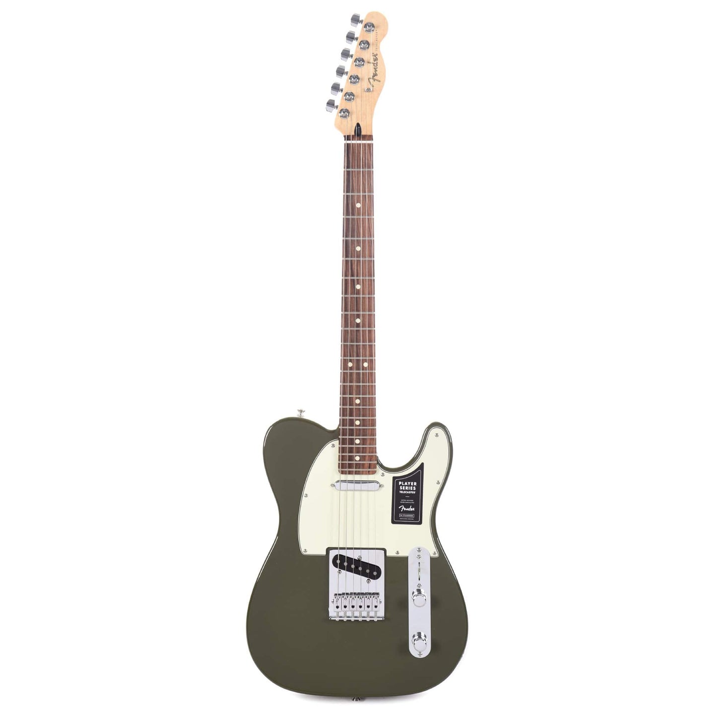 Fender Player Telecaster Olive w/3-Ply Mint Pickguard Electric Guitars / Solid Body