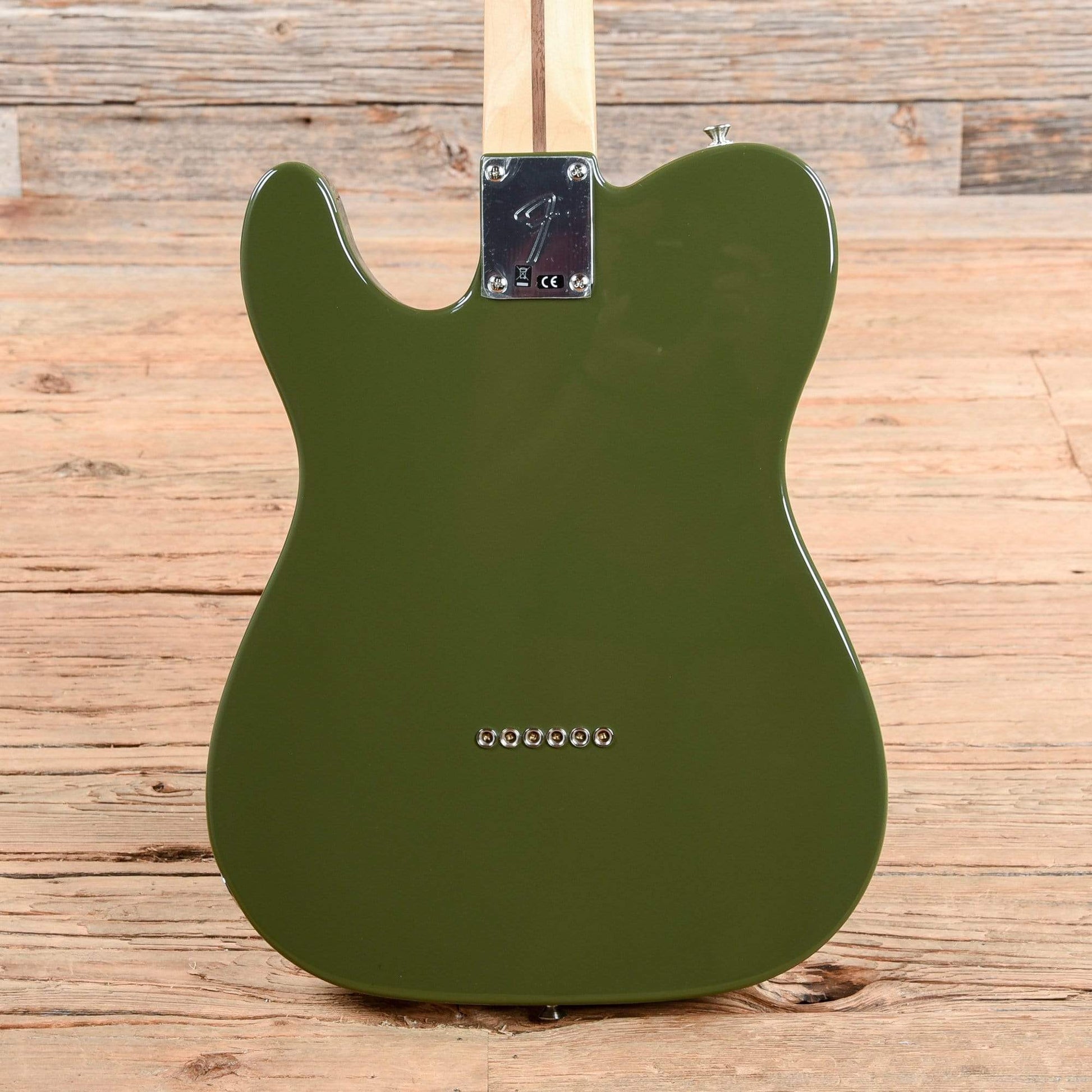 Fender Player Telecaster Olive w/3-Ply Mint Pickguard Electric Guitars / Solid Body