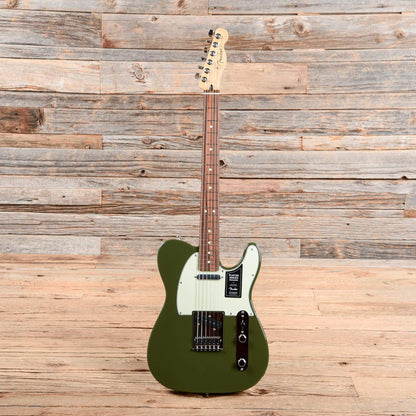 Fender Player Telecaster Olive w/3-Ply Mint Pickguard Electric Guitars / Solid Body