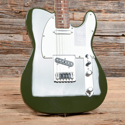 Fender Player Telecaster Olive w/3-Ply Mint Pickguard Electric Guitars / Solid Body
