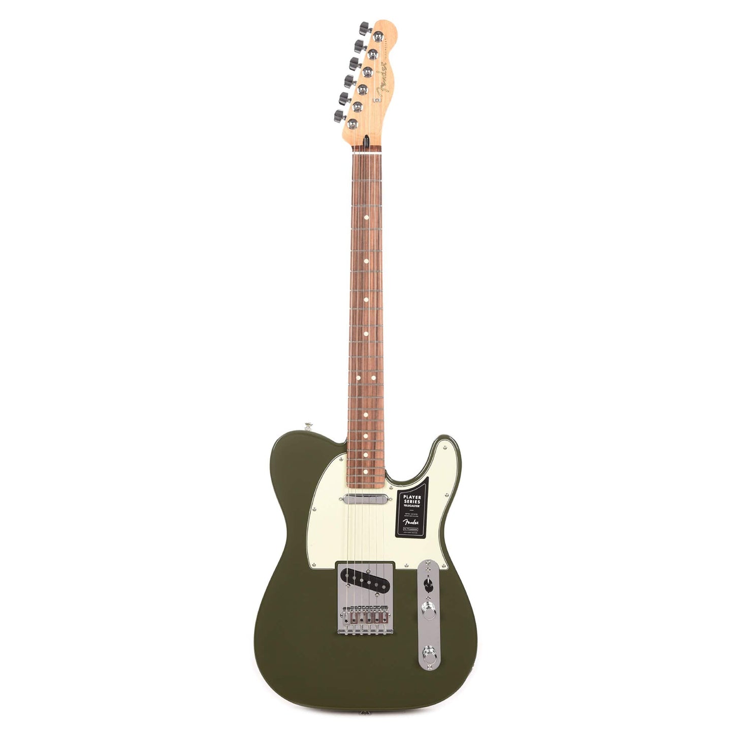 Fender Player Telecaster Olive w/3-Ply Mint Pickguard Electric Guitars / Solid Body