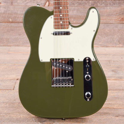 Fender Player Telecaster Olive w/3-Ply Mint Pickguard Electric Guitars / Solid Body