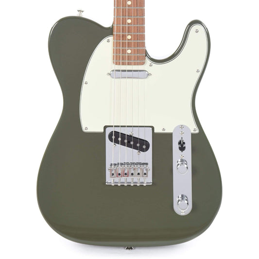 Fender Player Telecaster Olive w/3-Ply Mint Pickguard Electric Guitars / Solid Body