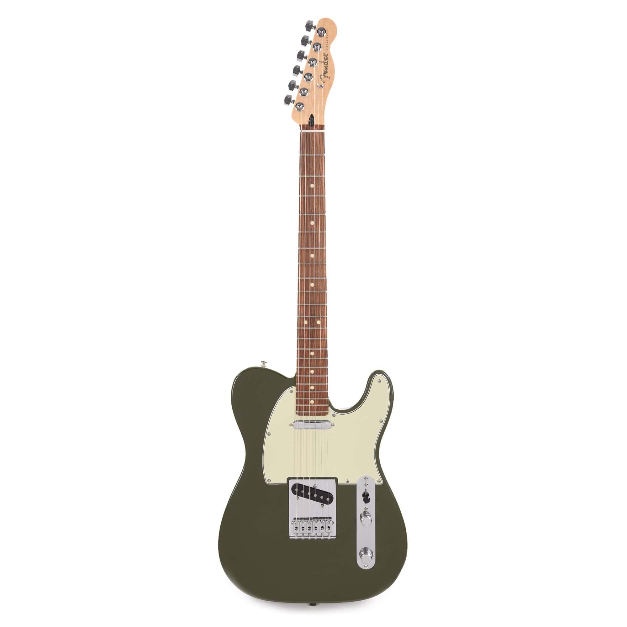 Fender Player Telecaster Olive w/3-Ply Mint Pickguard Electric Guitars / Solid Body