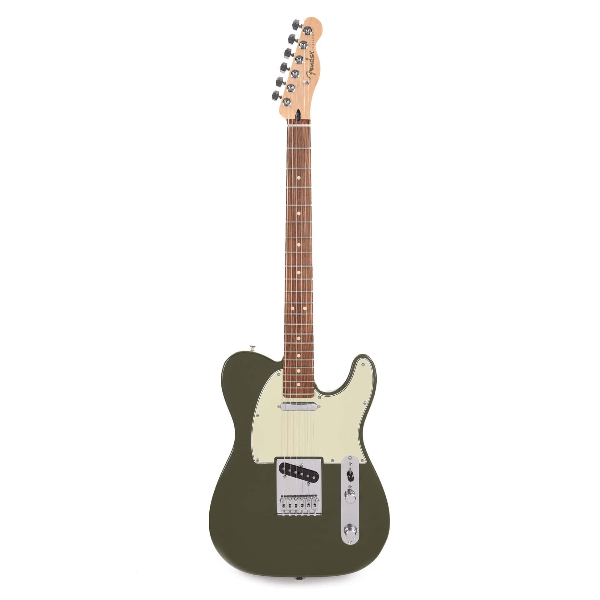 Fender Player Telecaster Olive w/3-Ply Mint Pickguard Electric Guitars / Solid Body
