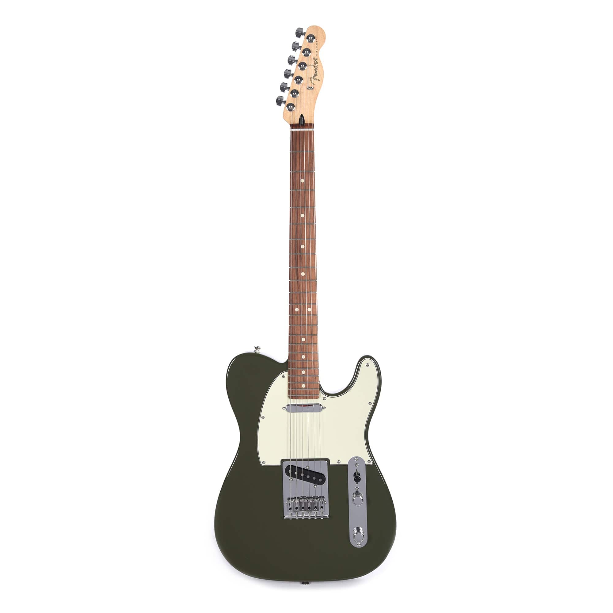 Fender Player Telecaster Olive w/3-Ply Mint Pickguard Electric Guitars / Solid Body